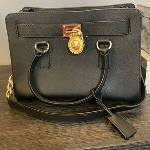 Michael Kors black shoulder bag